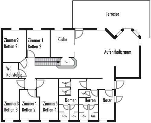 Grundriss Swiss-Lodge